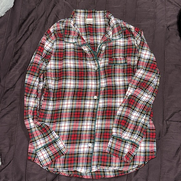 Liz Claiborne Plaid Paj Set - Picture 4 of 5